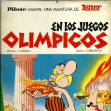 Tebeos: ASTERIX EN LOS JUEGOS OLIMPICOS - BRUGUERA 1968 COL. PILOTE - 1ª EDICION CON ERRATA EN PORTADA, RARO. Lote 346790023