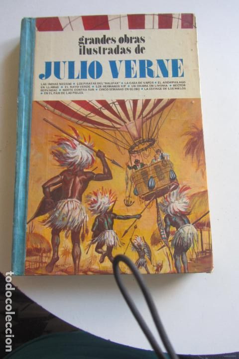 Tebeos: BRUGUERA - TOMO GRANDES OBRAS ILUSTRADAS DE JULIO VERNE N&ordm; 2 1&ordf; EDICION ARX156