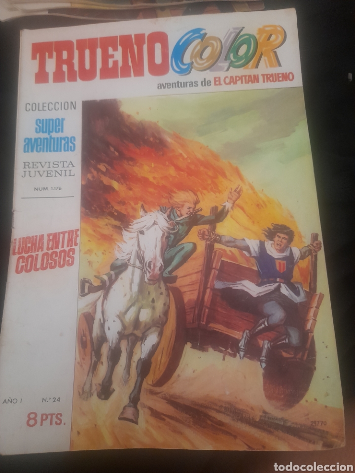 Tebeos: C&oacute;mic, Trueno Color N 24, primera &eacute;poca de 1969