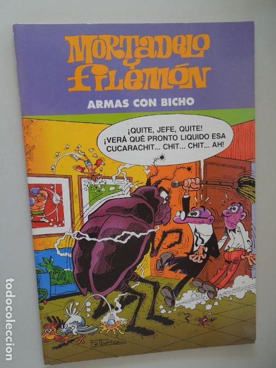 Tebeos: MORTADELO Y FILEMON -ARMAS CON BICHO - EDICIONES B -2003 - Foto 1