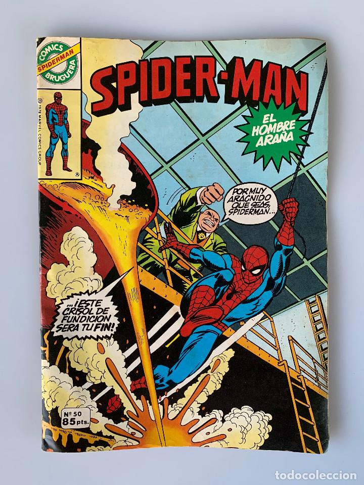 Tebeos: Spiderman N&ordm; 50 Editorial Bruguera Marvel Comics Group 1982 - Foto 1