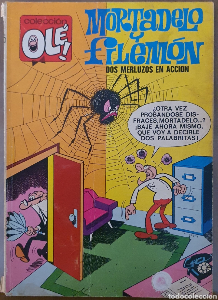Tebeos: Mortadelo y Filem&oacute;n - Dos merluzos en acci&oacute;n - Foto 1