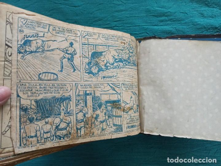 Tebeos: Antiguo tebeo Comic El Cosaco Verde. Encuadernado. - Foto 9