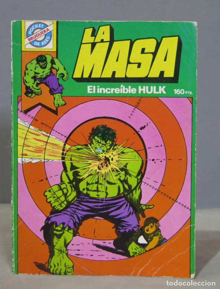 Tebeos: LA MASA. EL INCRE&Iacute;BLE HULK. 7. BRUGUERA - Foto 1