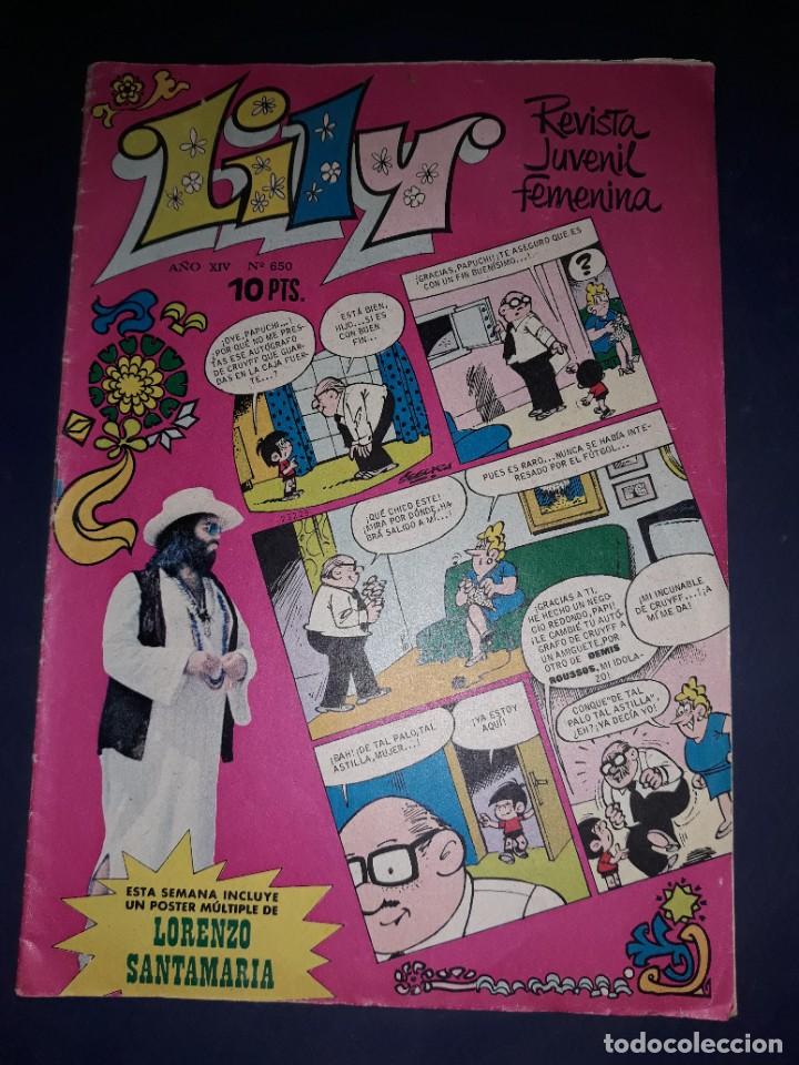 Tebeos: Lily N&ordm; 650 ( Incluye Poster ) - Foto 1