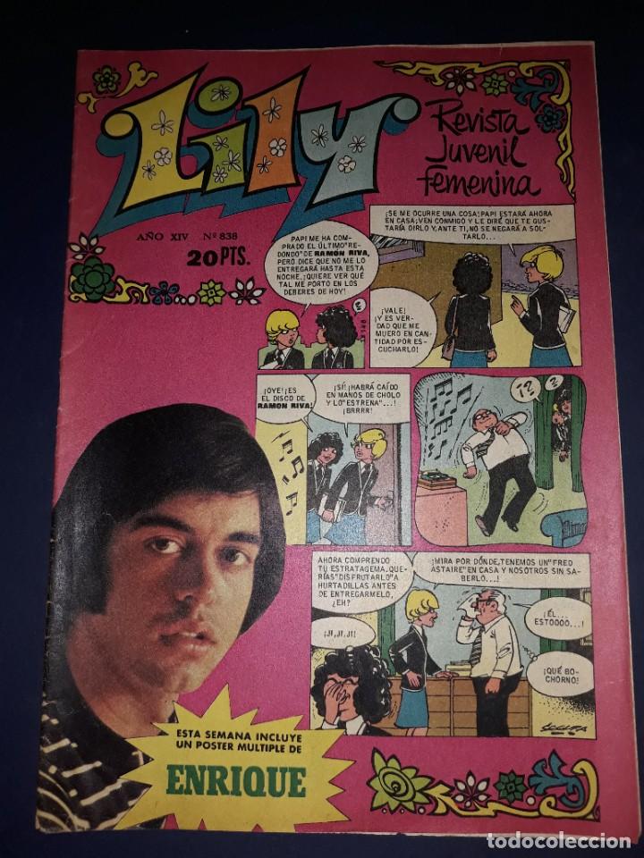 Tebeos: Lily N&ordm; 837 ( Incluye el Poster ) - Foto 1
