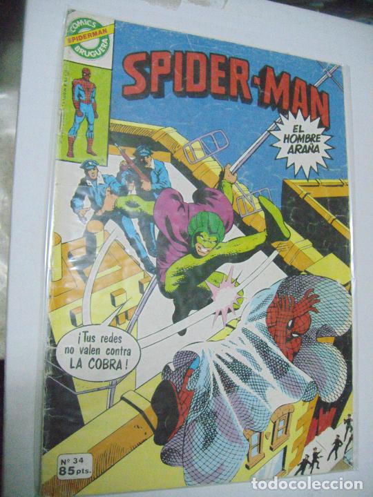 Tebeos: SPIDERMAN N&ordm; 34 - ED. BRUGUERA - Foto 1
