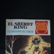 Tebeos: EL SHERIFF KING GRANDES AVENTURAS JUVENILES, BRUGUERA, NUMERO 10 LOS FANTASMAS DEL RANCHO.. Lote 349342044