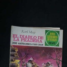 Tebeos: 1 EDICION JOYAS LITERARIAS JUVENILES, EDITORIAL BRUGUERA, NUMERO 139 EL DIABLO DE LA PRADERA.. Lote 349356194