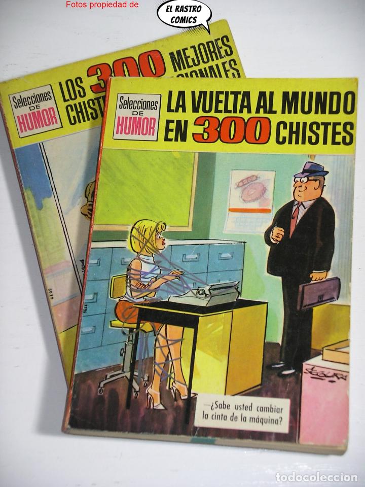 BDs: Selecciones de humor n&ordm; 1 y 2, Colecci&oacute;n completa, Bruguera 1965, 300 chistes no eroticos no sexy 8A