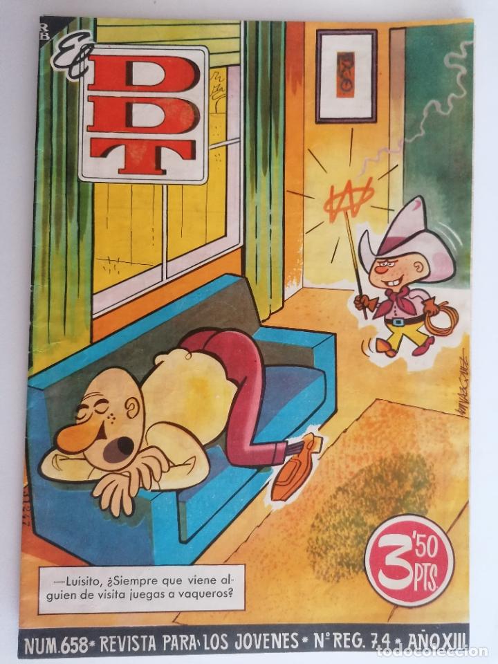 Tebeos: EL DDT, N&ordm; 658, A&Ntilde;O 1963 - Foto 1