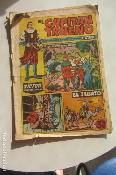 Tebeos: EL CAPITAN TRUENO EXTRA N&ordm; 205 EDITORIAL BRUGUERA ORIGINAL arx157