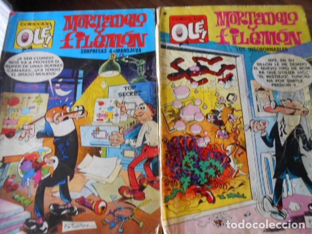 Tebeos: CINCO COMICS MORTADELO Y FILEMON - Foto 2