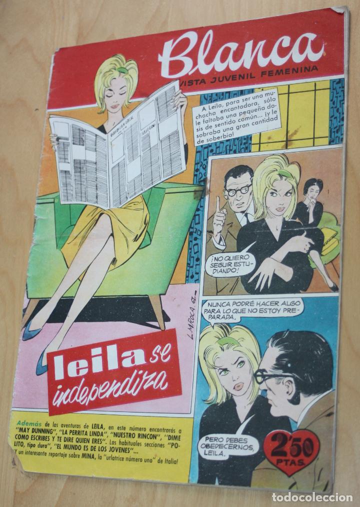 Tebeos: BLANCA, REVISTA JUVENIL FEMENINA N&ordm; 22 - BRUGUERA -A&Ntilde;O 1961 -ORIGINAL