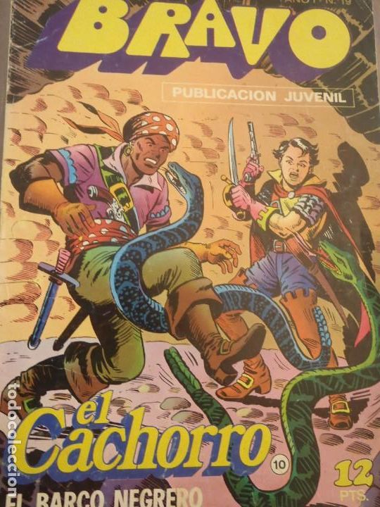 Tebeos: BRAVO N&ordm; 19 - EL CACHORRO N&ordm;10 - Foto 1