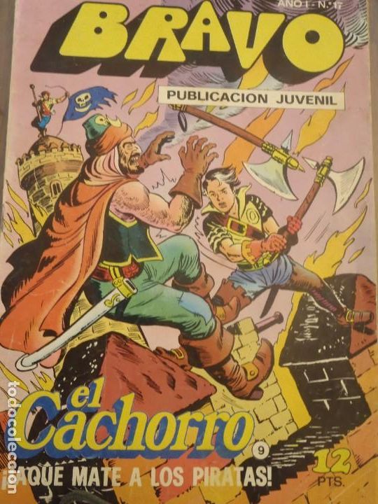 Tebeos: BRAVO N&ordm; 17 - EL CACHORRO N&ordm;9 - Foto 1
