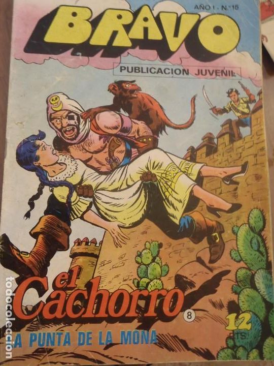 Tebeos: BRAVO N&ordm; 15 - EL CACHORRO N&ordm;8 - Foto 1