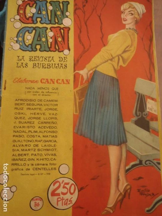 Tebeos: CAN CAN - N&ordm; 36 - BRUGUERA - Foto 1