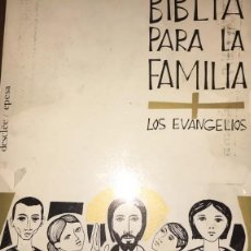 Tebeos: BIBLIA PARA LA FAMILIA-LOS EVANGELIOS-S. GARCÍA RODRÍGUEZ-DESCLÉE/EPESA-1968.