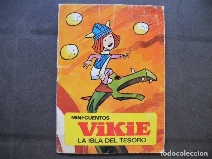 Tebeos: Vikie. La isla del tesoro. Mini cuentos. Ed. Bruguera. - Foto 1