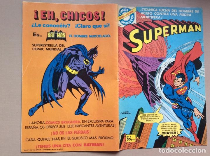 Tebeos: SUPERMAN BRUGUERA N&Uacute;MERO 5 - Foto 5