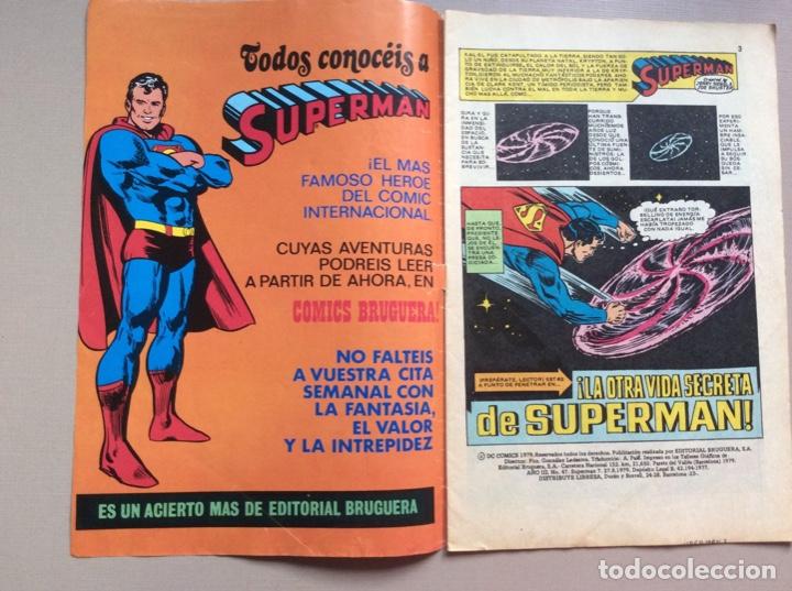 Tebeos: SUPERMAN BRUGUERA N&Uacute;MERO 7 - Foto 2
