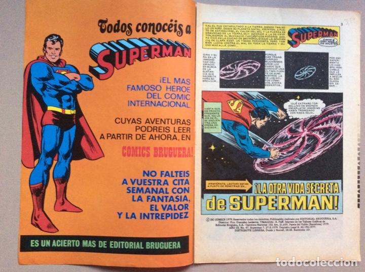 Tebeos: SUPERMAN BRUGUERA N&Uacute;MERO 7 - Foto 2