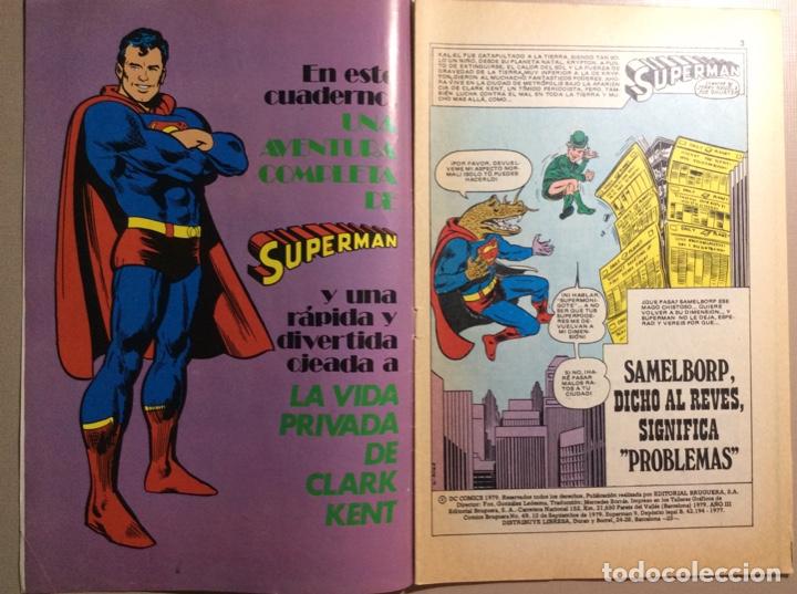 Tebeos: SUPERMAN BRUGUERA N&Uacute;MERO 9 - Foto 2