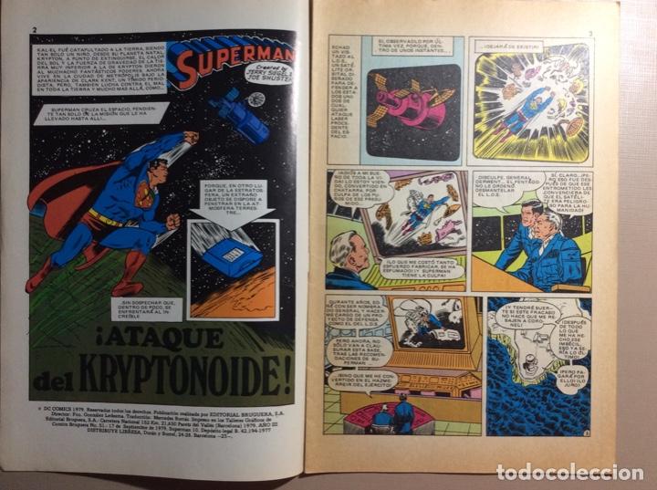 Tebeos: SUPERMAN BRUGUERA N&Uacute;MERO 10 - Foto 2