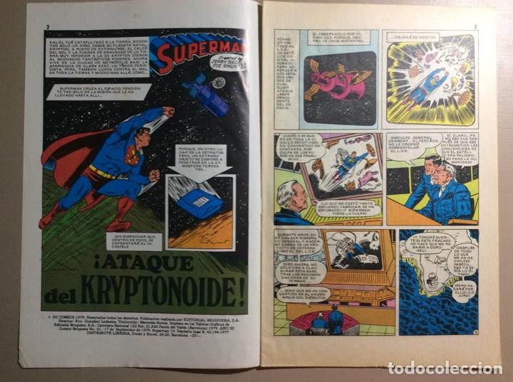 Tebeos: SUPERMAN BRUGUERA N&Uacute;MERO 10 - Foto 2