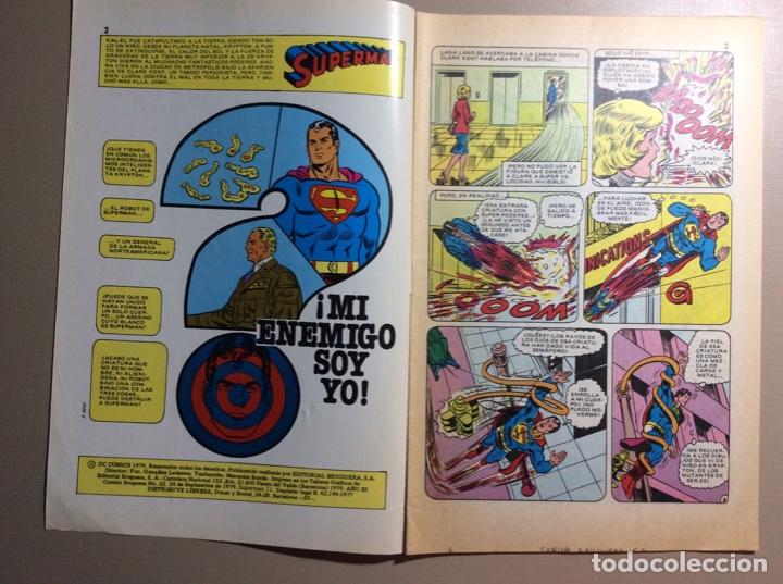 Tebeos: SUPERMAN BRUGUERA N&Uacute;MERO 11 - Foto 2