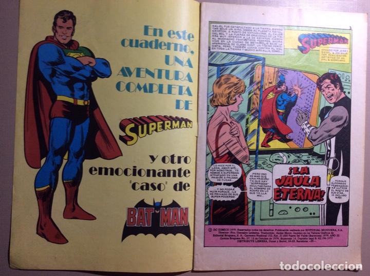 Tebeos: SUPERMAN BRUGUERA N&Uacute;MERO 14 - Foto 2