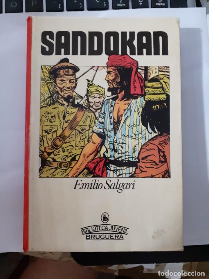 Livros de Banda Desenhada: BIBLIOTECA JUVENIL BRUGUERA- N&ordm; 6 -SANDOK&Aacute;N-1980-GRAN JULIO MONTA&Ntilde;&Eacute;S-BUENO-ESCASO-LEA-7436