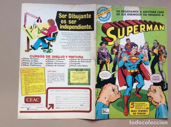 Tebeos: SUPERMAN BRUGUERA N&Uacute;MERO 17 - Foto 4