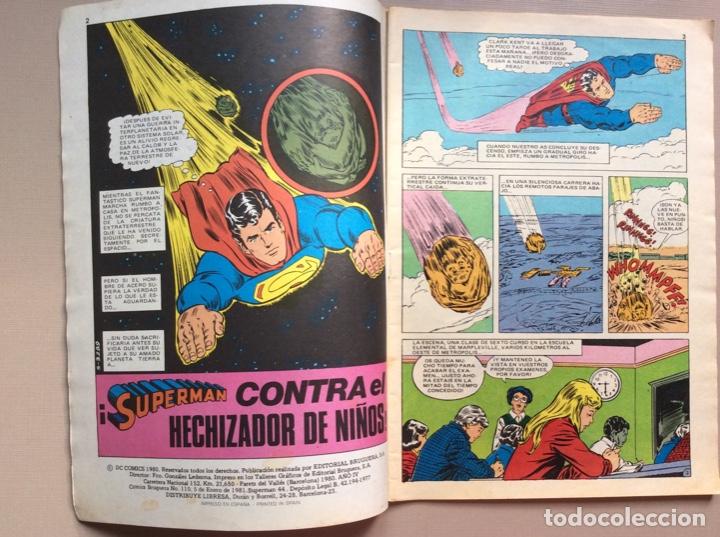 Tebeos: SUPERMAN BRUGUERA N&Uacute;MERO 44 - Foto 2