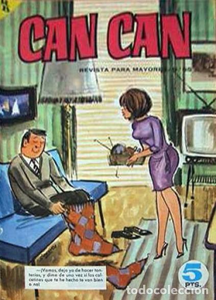 Tebeos: CAN CAN-II &Eacute;POCA-BRUGUERA- N&ordm; 65 -GRAN CARRILLO-CONTI-SEGURA-1965-CORRECTO-DIF&Iacute;CIL-LEA-7450