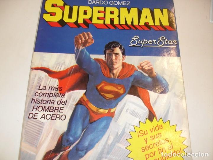 Livros de Banda Desenhada: SUPERMAN SUPERSTAR,AUTOR:DARDO GOMEZ,BRUGUERA,1978.ARTICULO DIFICIL.
