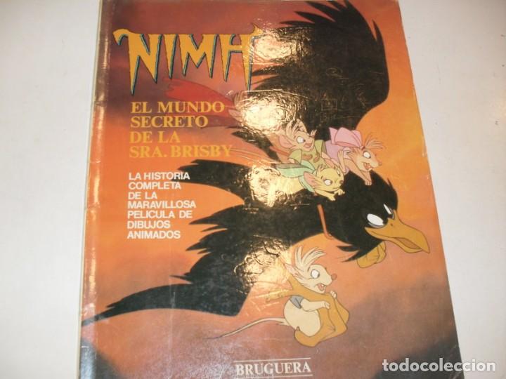 Livros de Banda Desenhada: COMIC NIMH EL MUNDO SECRETO DE LA SRA.BRISBY,BRUGUERA,1982.TEBEO DIFICIL.