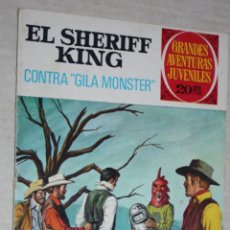 Tebeos: EL SHERIFF KING ,GRANDES AVENTURAS JUVENILES Nº 24 : CONTRA ”GILA MONSTER”. Lote 359424745