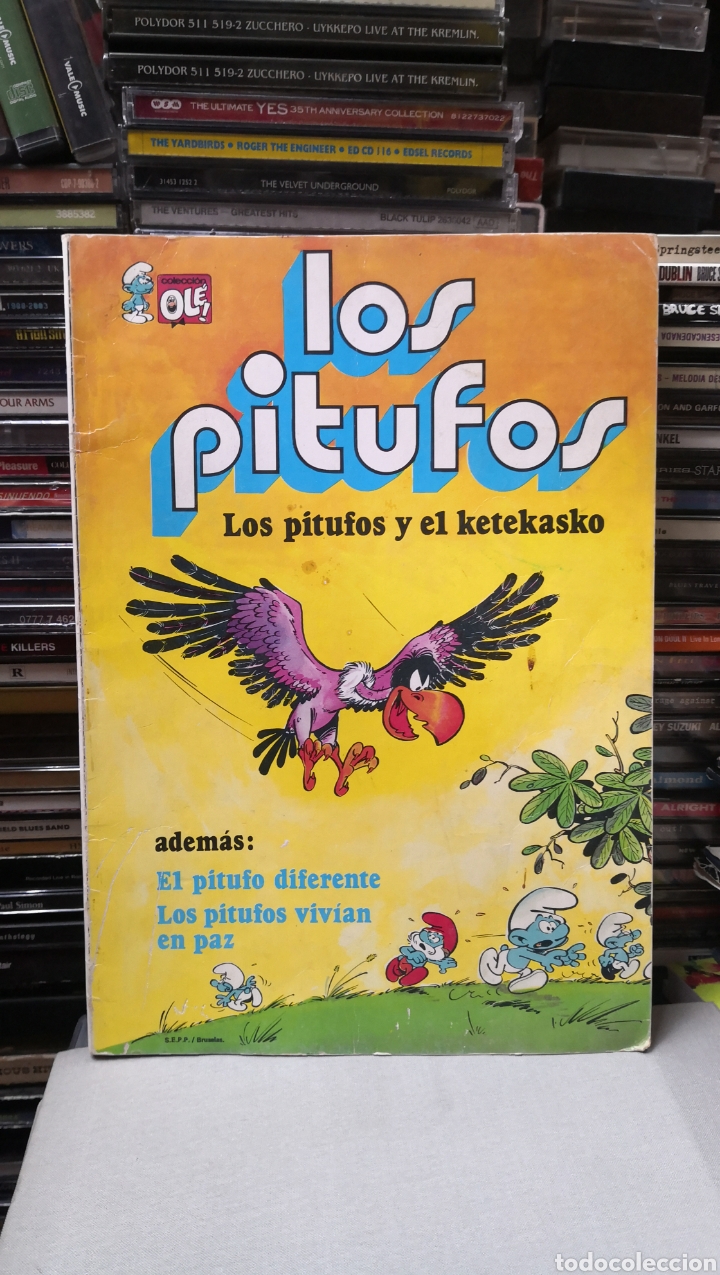 Tebeos: Los pitufos los pitufos y el ketekasko n&uacute;mero 6 - Foto 1