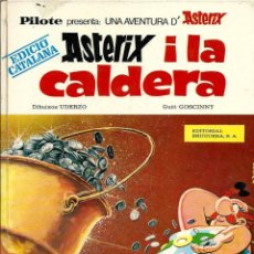 Tebeos: ASTERIX I LA CALDERA - BRUGUERA 1969 - PRIMERA 1ª EDICIO CATALANA - MOLT RAR - BEN CONSERVAT. Lote 361080700