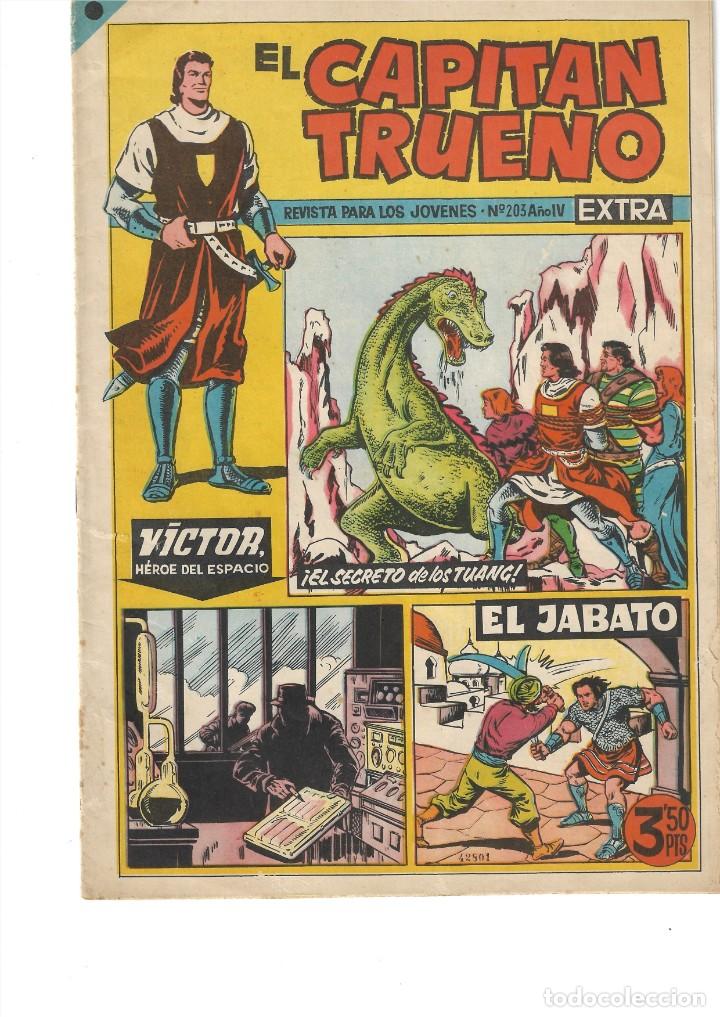 Livros de Banda Desenhada: El Captan trueno n&ordm;203 extra tara de impresion en el interior