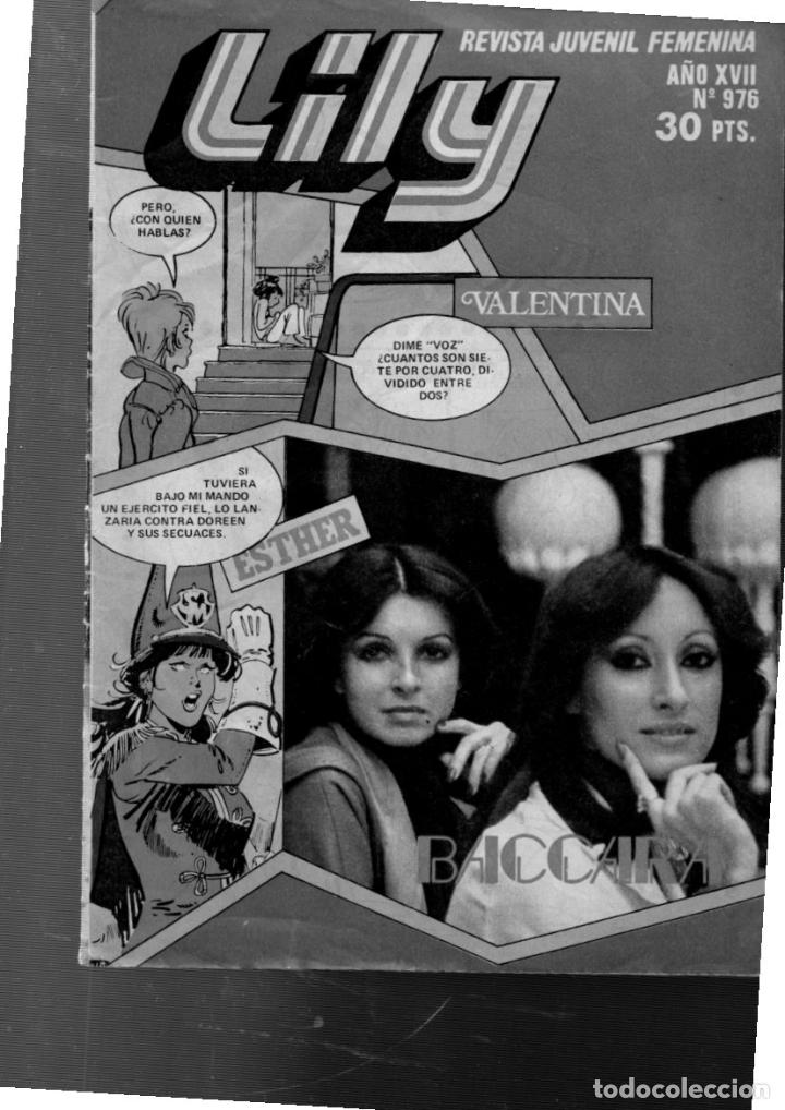 Tebeos: LILY, N&ordm; 976. AGOSTO 1980 - Foto 1