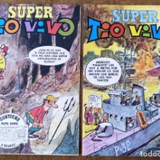 Tebeos: SUPER TIO VIVO Nº 87 Y 88 (BRUGUERA 1980) CON RICKY. (2 TEBEOS).. Lote 358364035