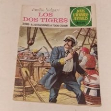 Tebeos: EMILIO SALGADO - LOS DOS TIGRES - JOYAS LITERARIAS JUVENILES - BRUGUERA. Lote 361597285