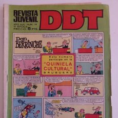 Tebeos: DDT Nº 39 AÑO XVII (1968). Lote 361766485