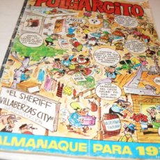 Tebeos: PULGARCITO ALMANAQUE PARA 1972.EDITORIAL BRUGUERA,TEBEO DIFICIL.. Lote 364212246
