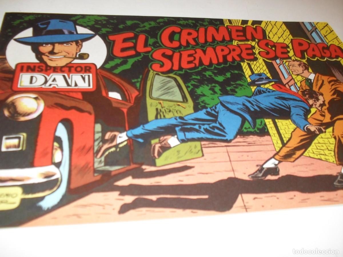 Tebeos: FACSIMIL INSPECTOR DAN N&ordm;7,(DE 72,EDICIONES B,1994.IMPECABLE. - Foto 1