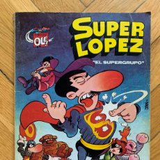 Tebeos: SUPER LÓPEZ Nº 2: EL SUPER GRUPO - 1ª EDICIÓN 1980 - D8. Lote 366405546