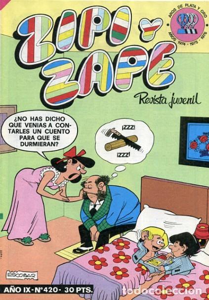Tebeos: ZIPI Y ZAPE-SEMANAL-BRUGUERA- N&ordm; 420 -ANIBAL-ROB&Iacute;N ROBOT-ROSCO BILL-1980-BUENO-&Uacute;NICO EN TC-LEAN-7912